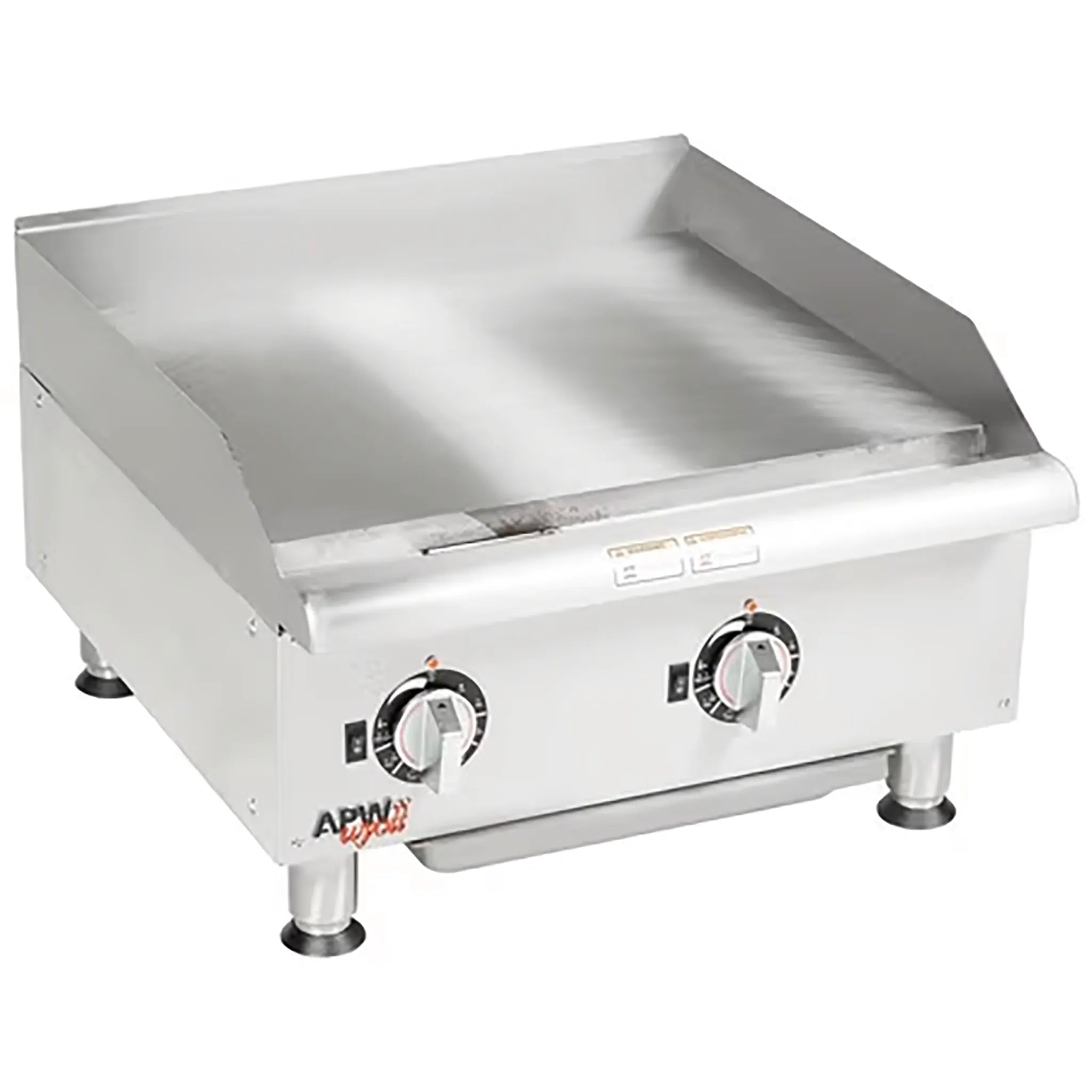 APW Wyott EG-24S Heavy Duty Electric 24" Griddle - 208-240V, Single or Three Phase-Phoenix Food Equipment