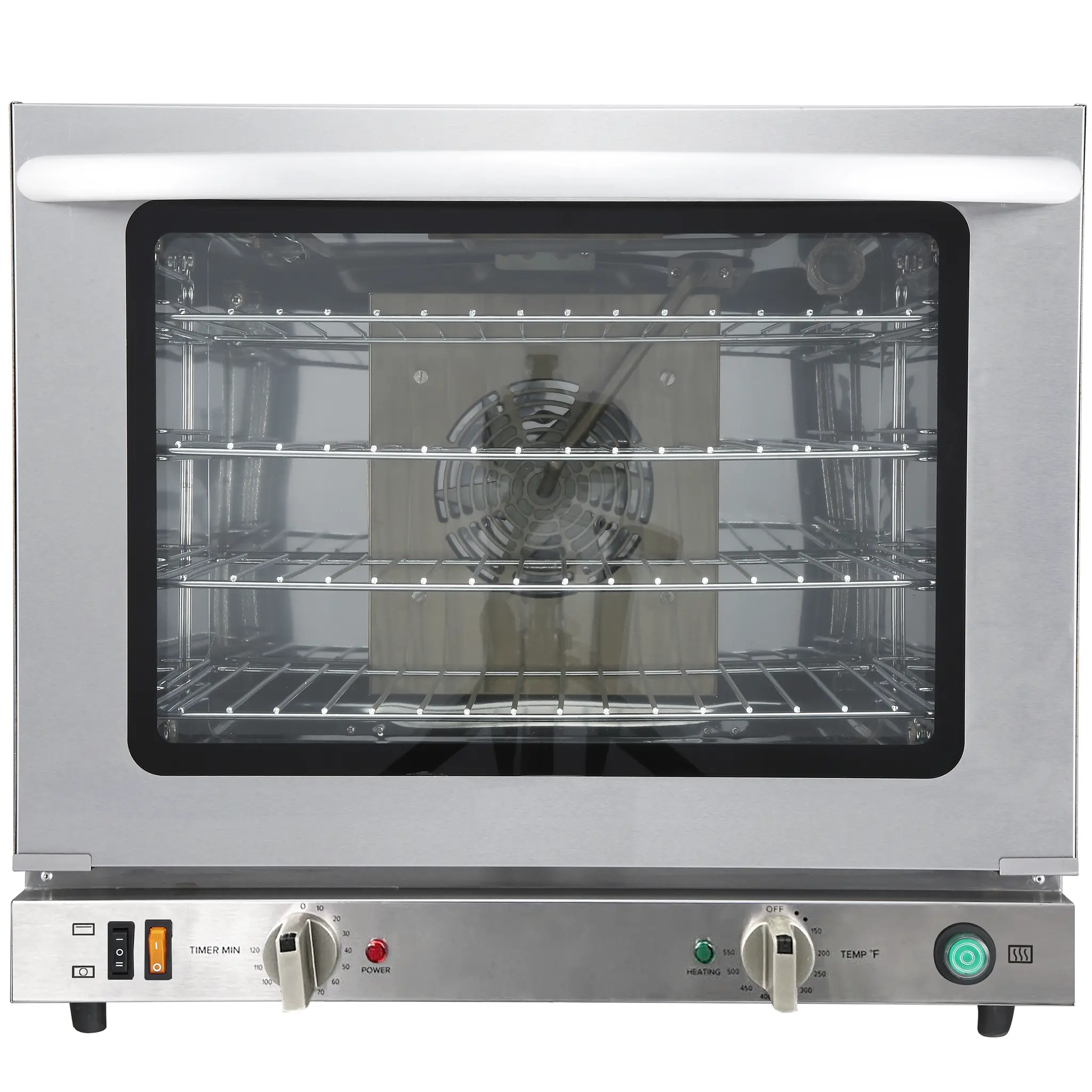 Alpha ACCH-H4 Electric Counter Top Convection Oven With Grill & Humidity - 208-240V, Fits 1/2 Size Sheet Pans-Phoenix Food Equipment