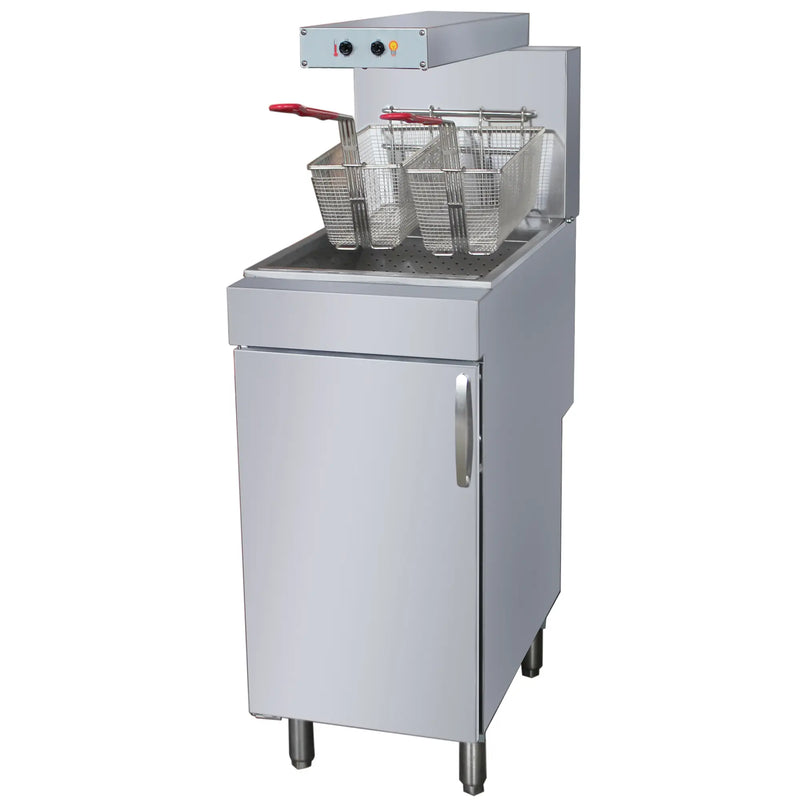 Alpha AFD-15 Free Standing Fry Dump Station with Heat Lamp-Phoenix Food Equipment