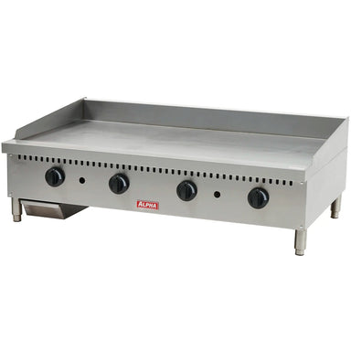 Alpha AG-48M Natural Gas/Propane 48" Manual Griddle - 22.5" Deep Plate-Phoenix Food Equipment