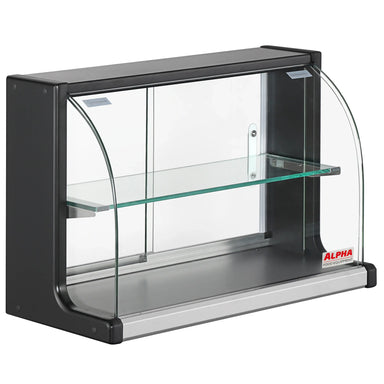 Alpha NAD-26 Glass Countertop 26" Wide Dry Display Case-Phoenix Food Equipment
