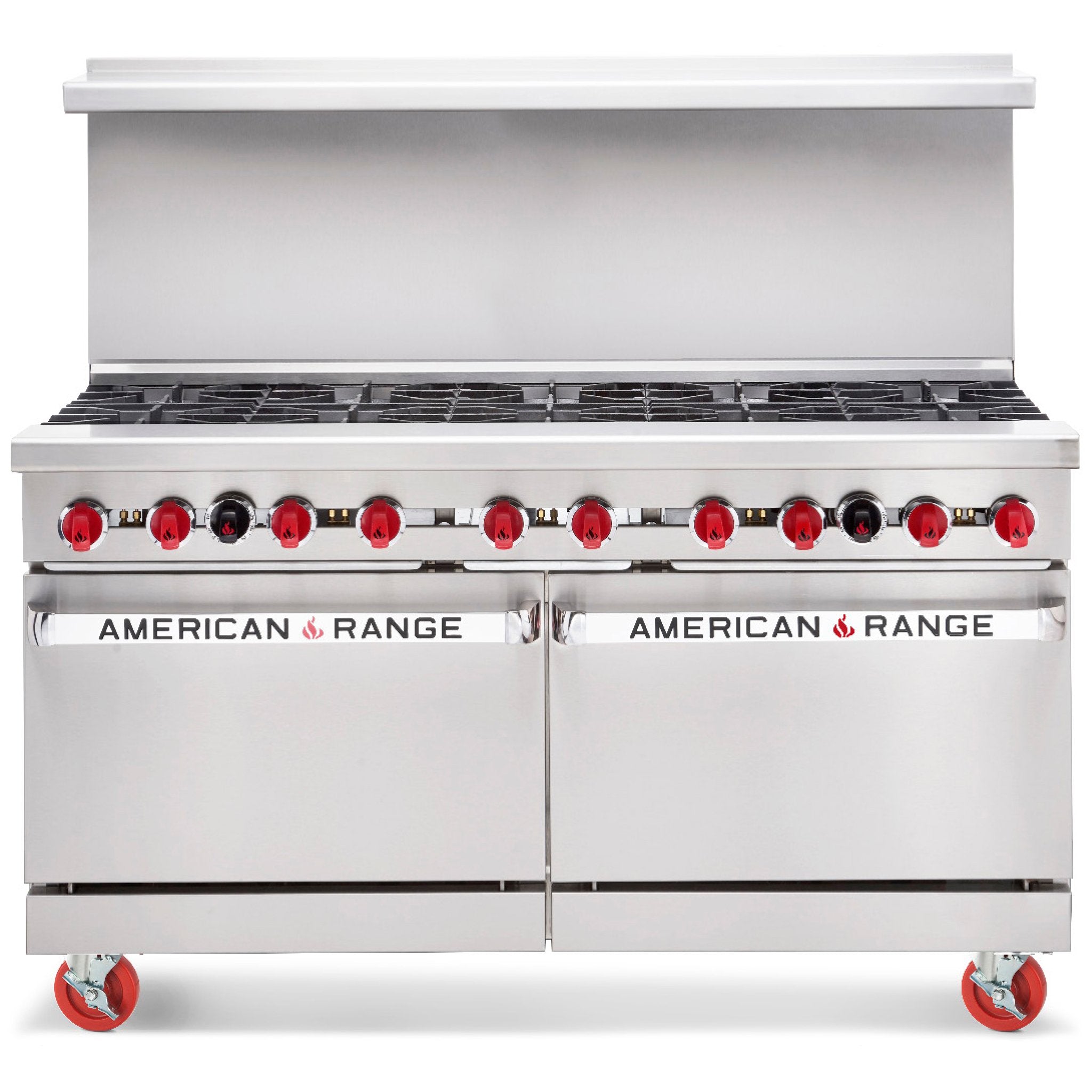 American Range AR-10 Natural Gas/Propane 60" Stove Top Range - 10 Burners-Phoenix Food Equipment
