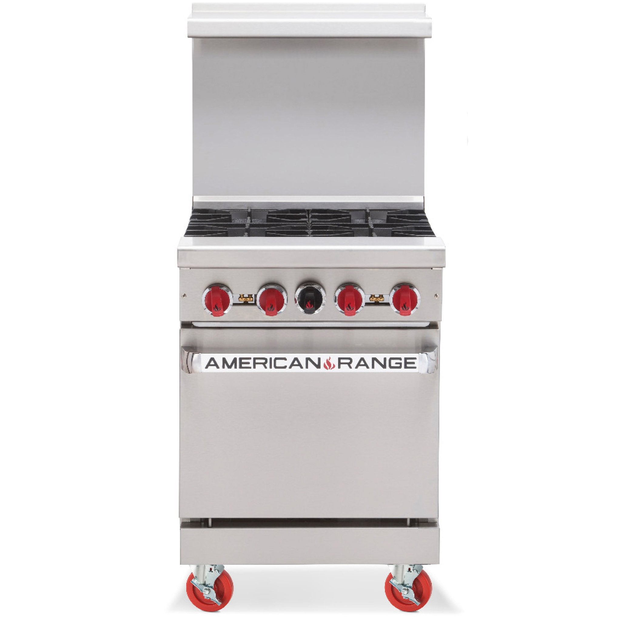 American Range AR-4 Natural Gas/Propane 24" Stove Top Range - 4 Burners-Phoenix Food Equipment