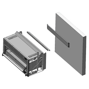 Atosa 21208001048 wall mount bracket kit for hanging an Atosa cheese melter or salamander broiler