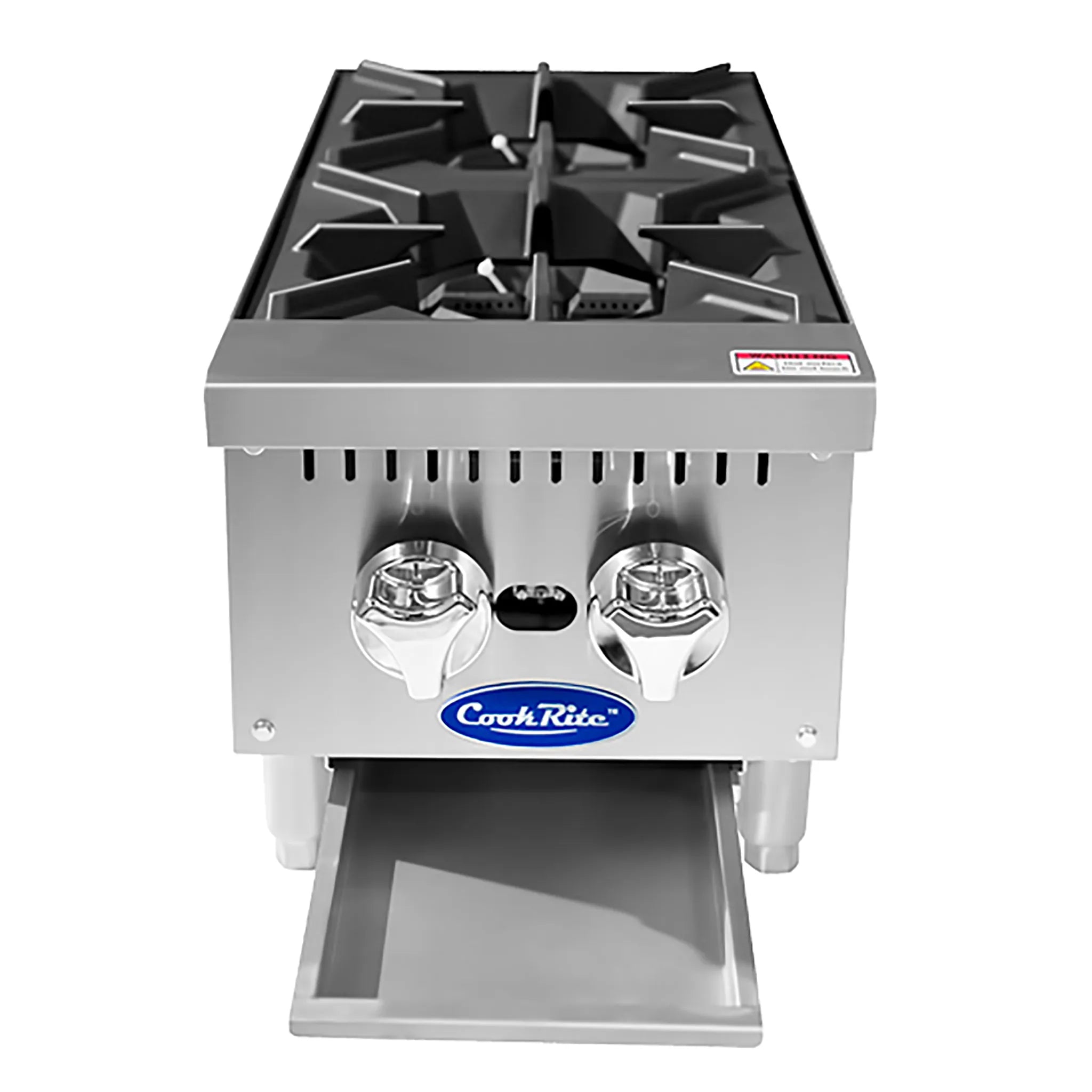 Atosa ACHP-2 Natural Gas/Propane 12" Open Burner - 2 Burners, 32,000 BTUs/Burner-Phoenix Food Equipment