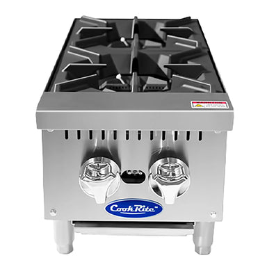 Atosa ACHP-2 Natural Gas/Propane 12" Open Burner - 2 Burners, 32,000 BTUs/Burner-Phoenix Food Equipment