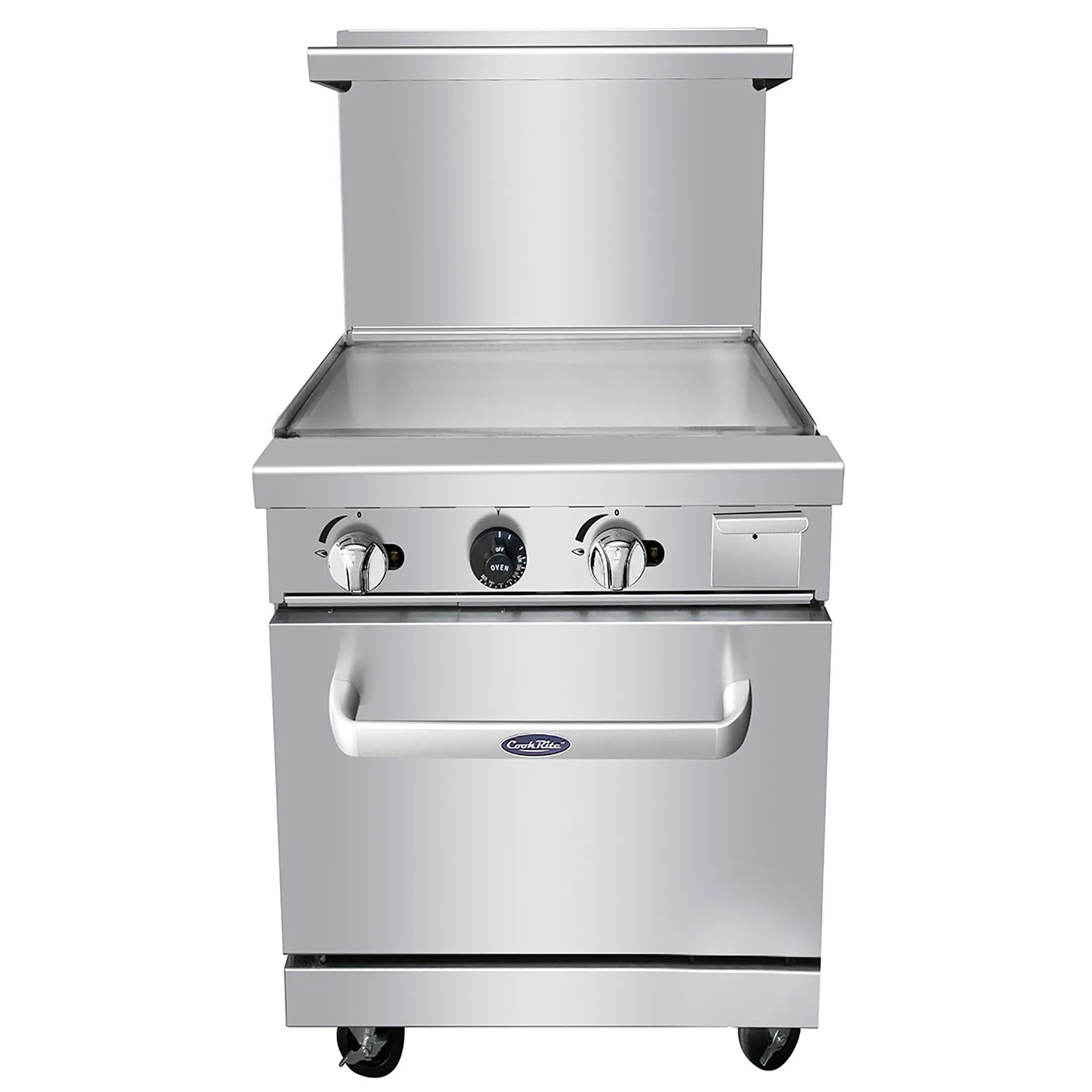 Atosa AGR-24G Natural Gas/Propane 24" Griddle Top Range - 24" Griddle-Phoenix Food Equipment
