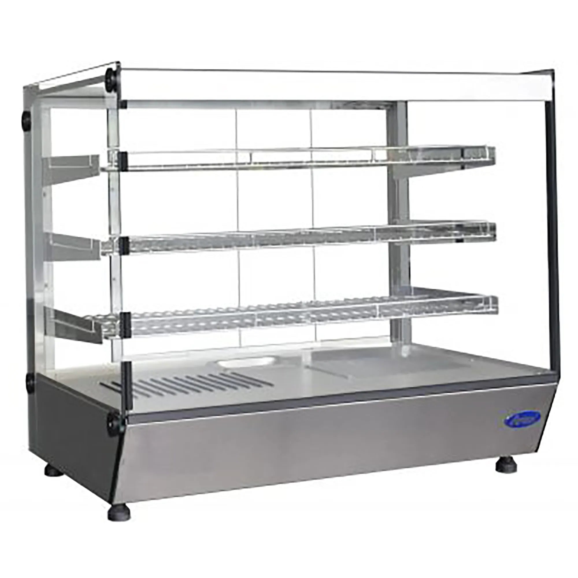 Atosa CHDS-53 Square Glass Display 28" Food Warmer-Phoenix Food Equipment