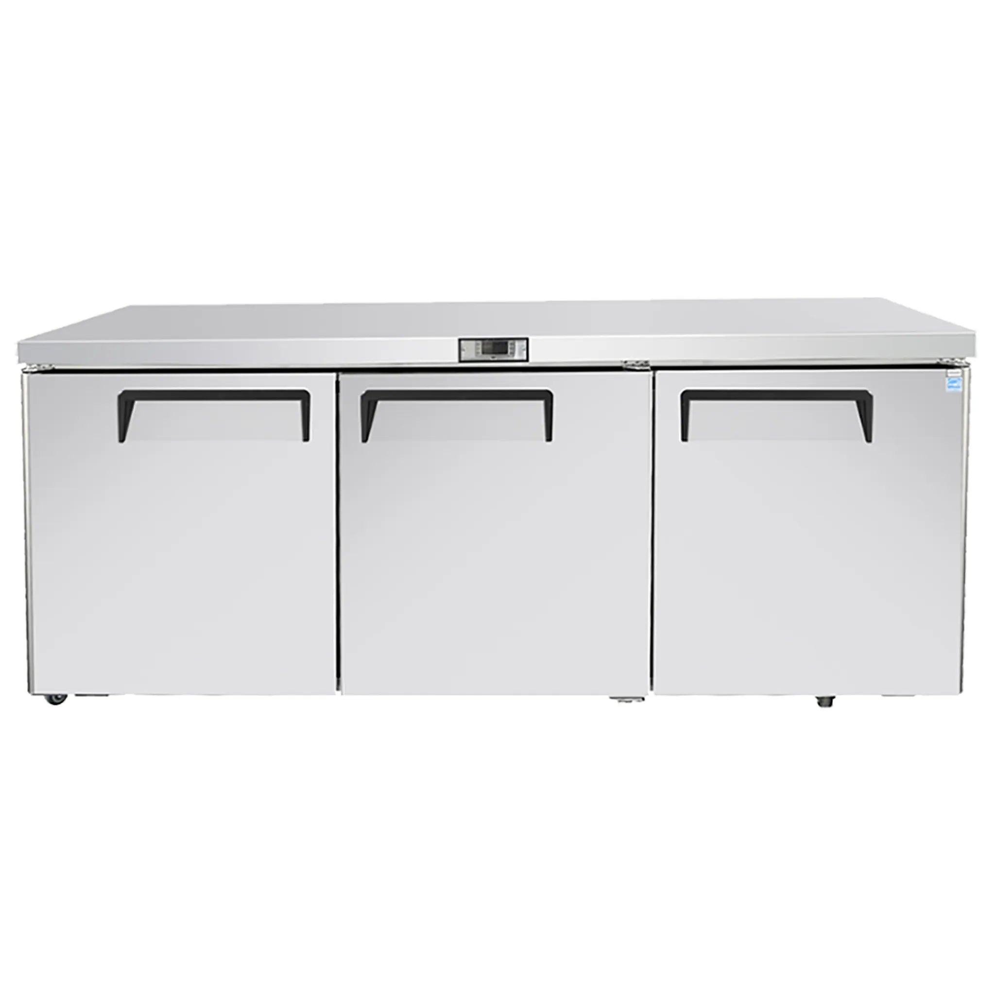 Atosa MGF8404GR Triple Door 72" Refrigerated Work Table-Phoenix Food Equipment