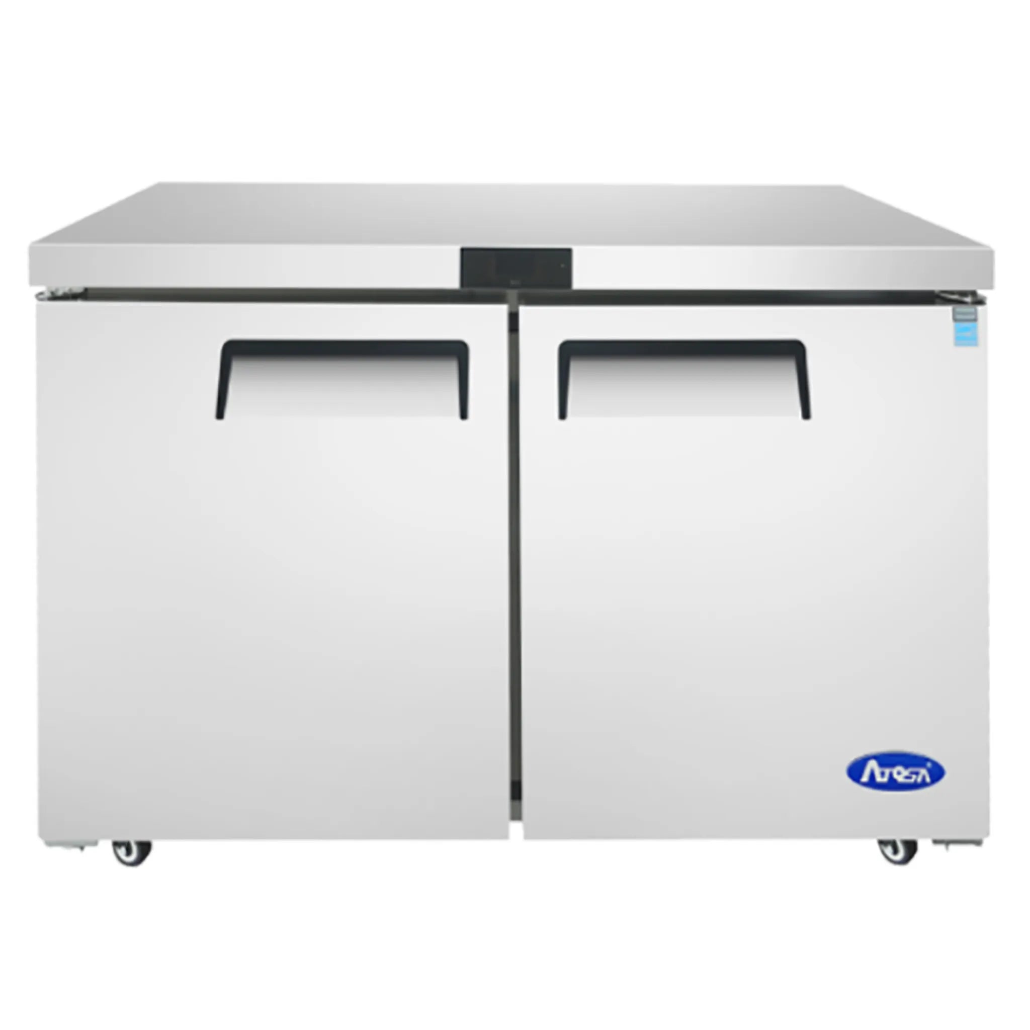 Atosa MGF8406GR Double Door 48" Freezer Work Table - Various Configurations-Phoenix Food Equipment