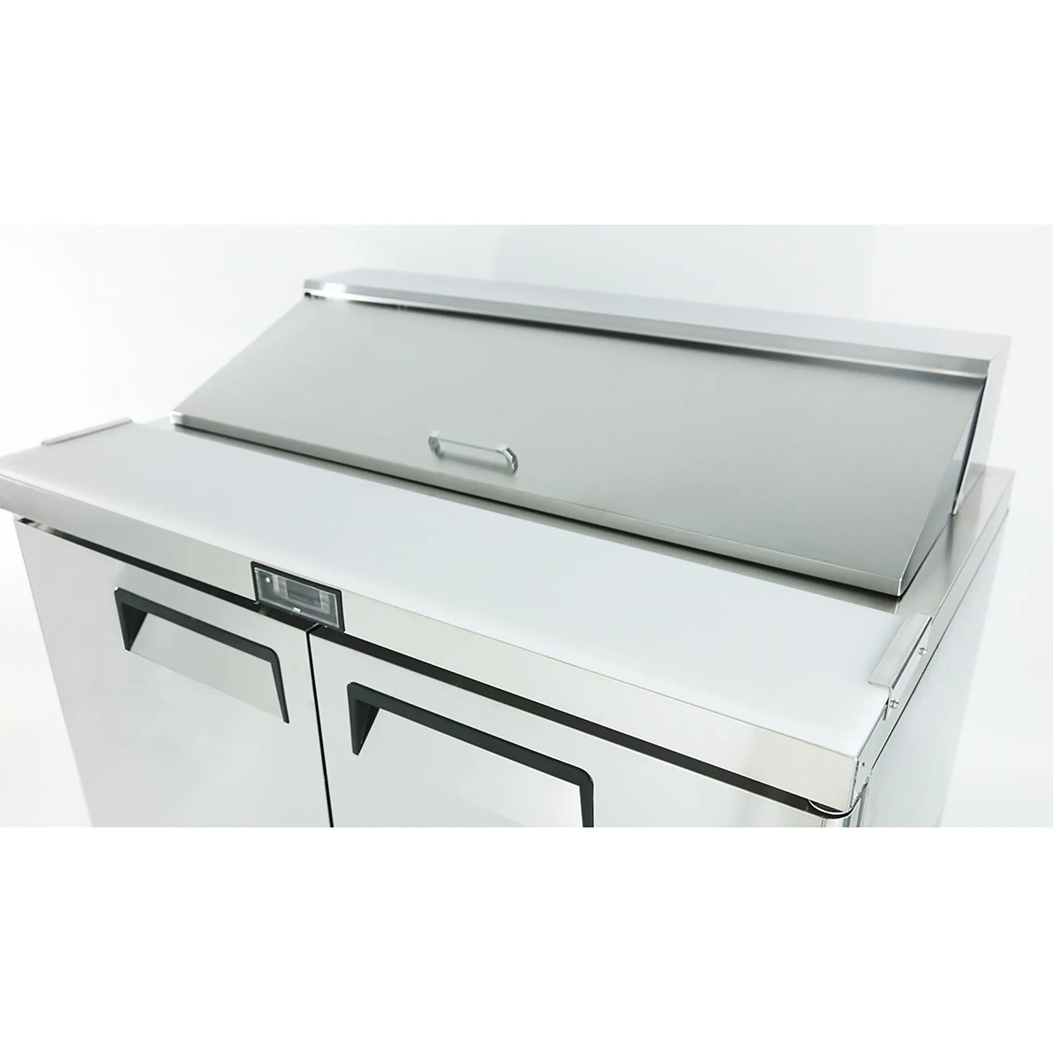 Atosa MSF3610GR Double Door 36" Refrigerated Sandwich Prep Table-Phoenix Food Equipment