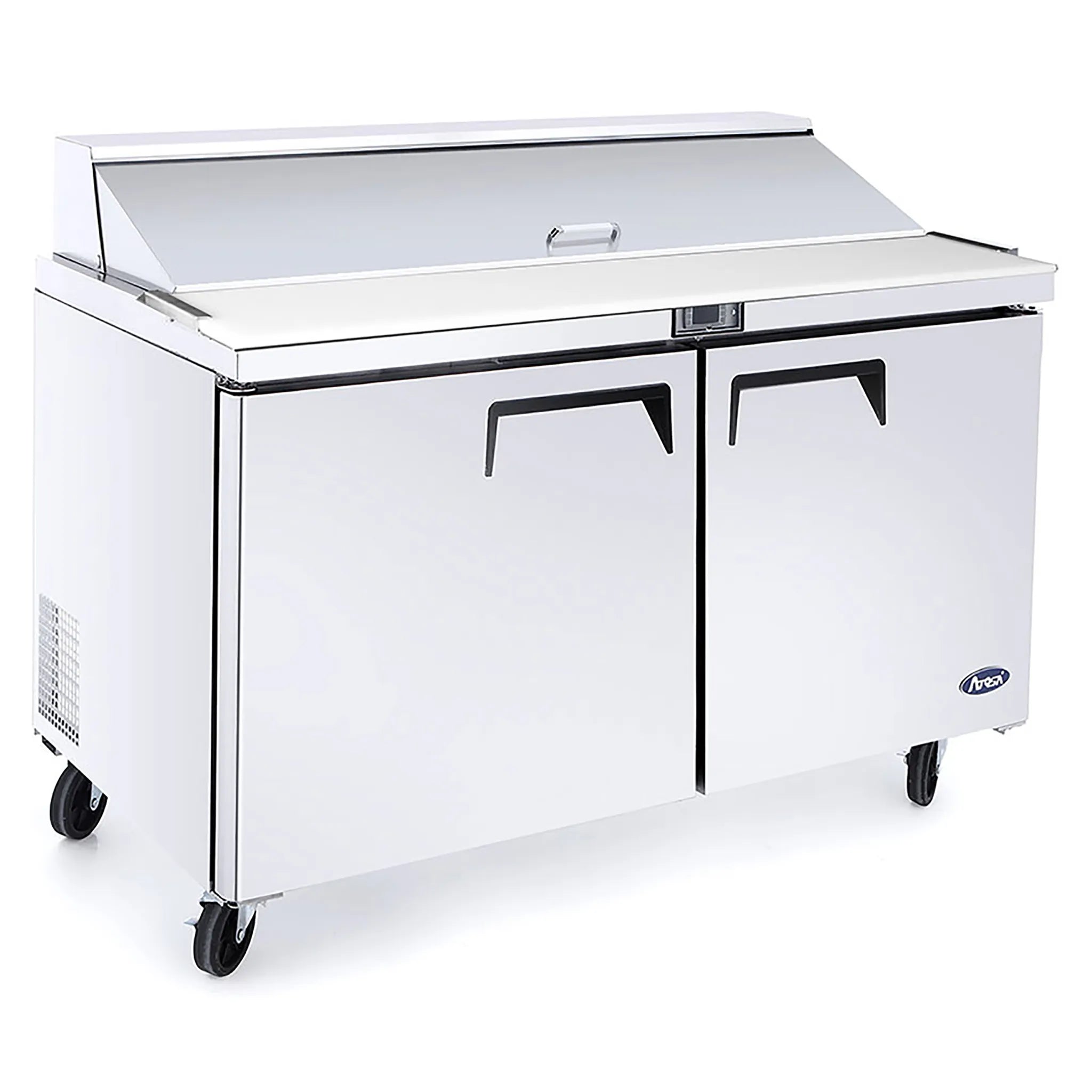 Atosa MSF8302GR Double Door 48" Refrigerated Sandwich Prep Table-Phoenix Food Equipment