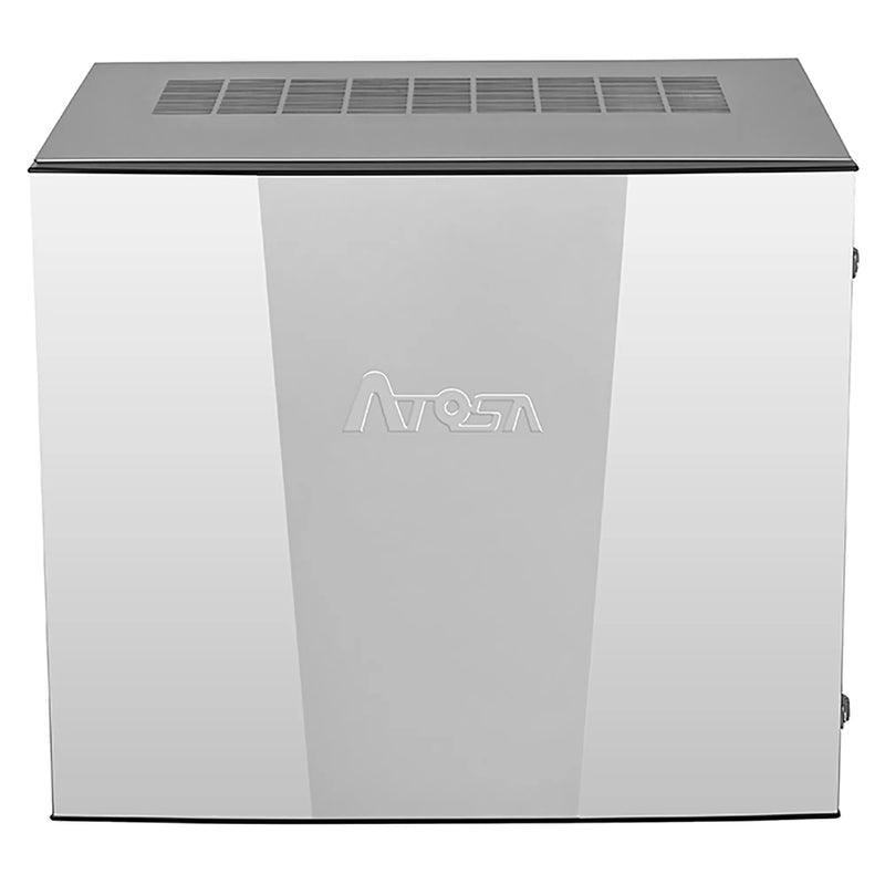 Atosa YRM0600A-261 30-inch stainless steel modular cube ice machine head, 600 lb per day, front view