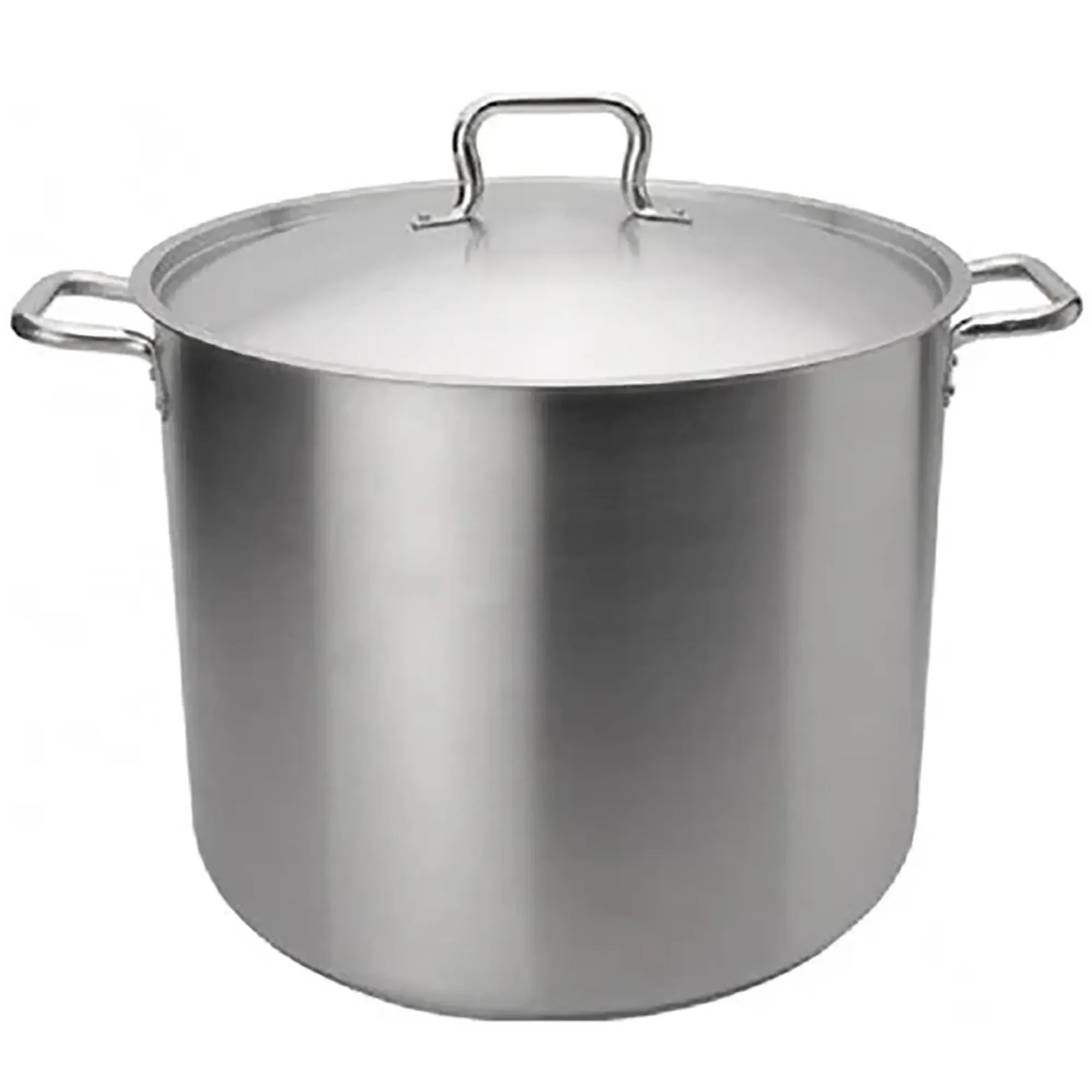 Browne ELEMENTS Stainless Steel Stock Pot With Cover - Various Sizes-Phoenix Food Equipment