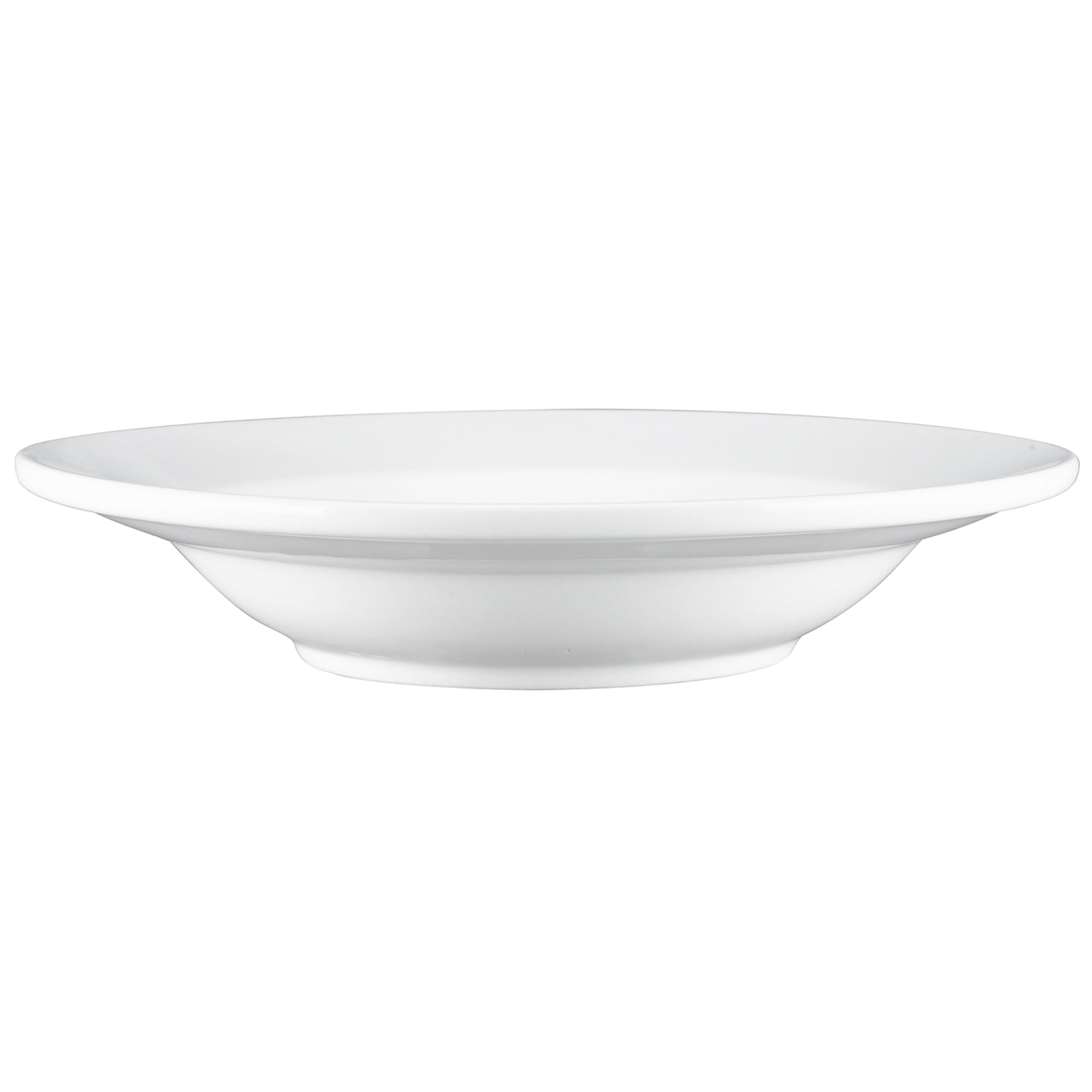 Browne PALM 9" White Porcelain Soup Bowl (Pack of 12) - 9 Oz Capacity-Phoenix Food Equipment