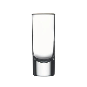 Browne SIDE-HEAVY SHAM 2 oz clear glass cordial glass with tall slim body and heavy sham base, pack of 12