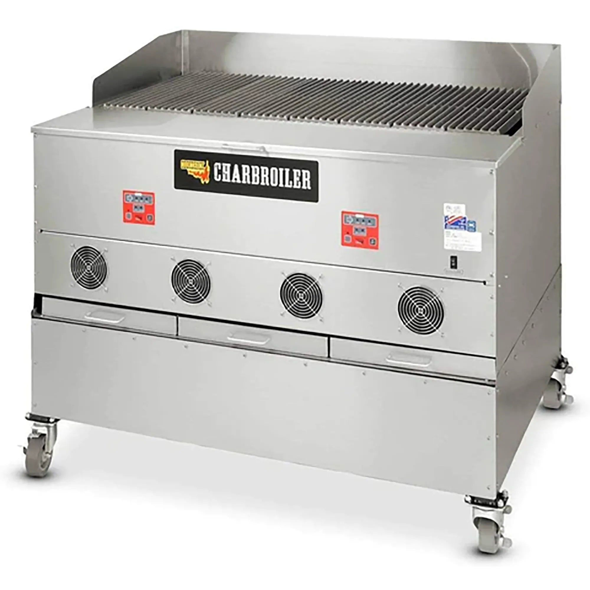 Cookshack CB048 Wood Pellet Fired 48" Charbroiler-Phoenix Food Equipment
