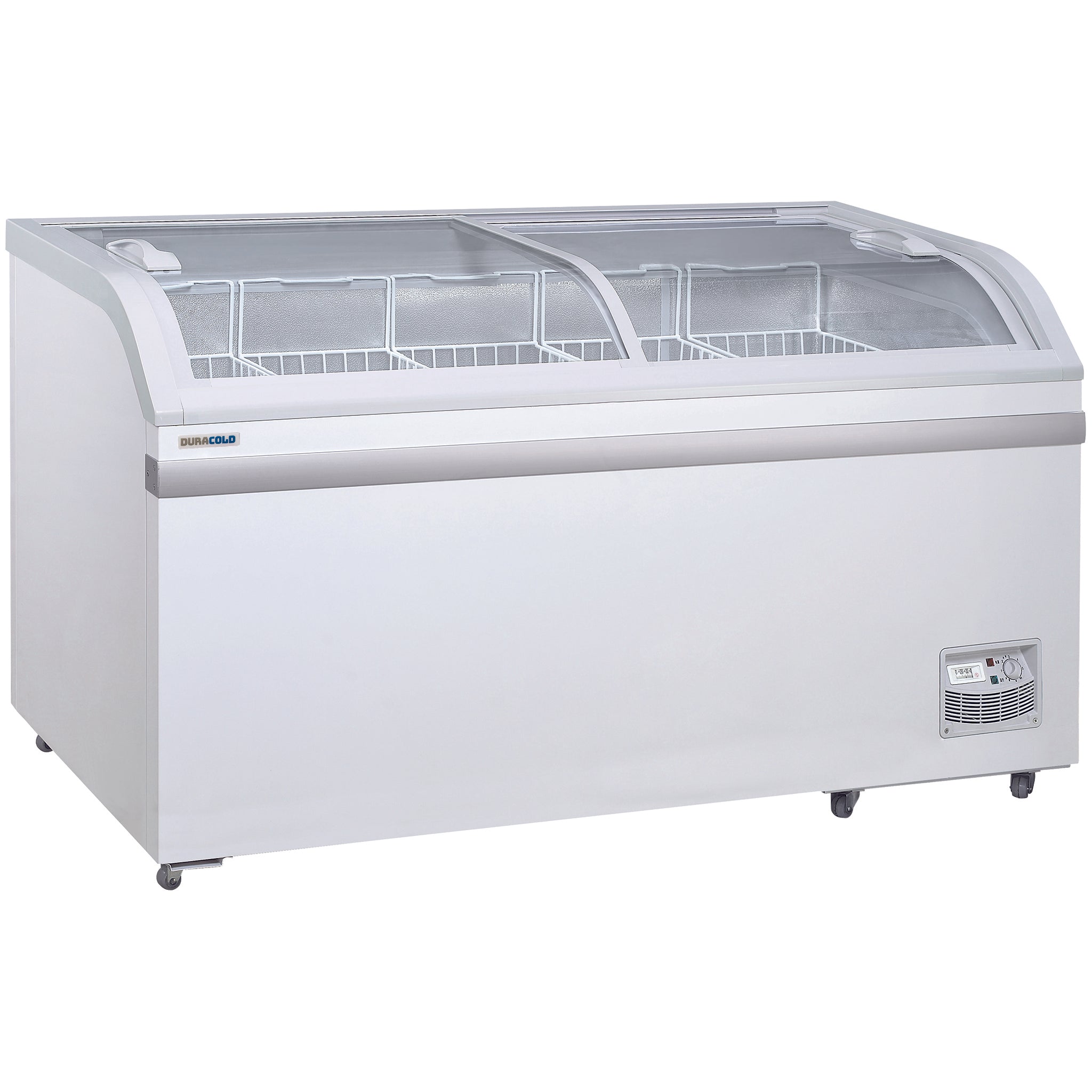Duracold GCF-58 Double Door 58" Showcase Chest Freezer/Refrigerator-Phoenix Food Equipment