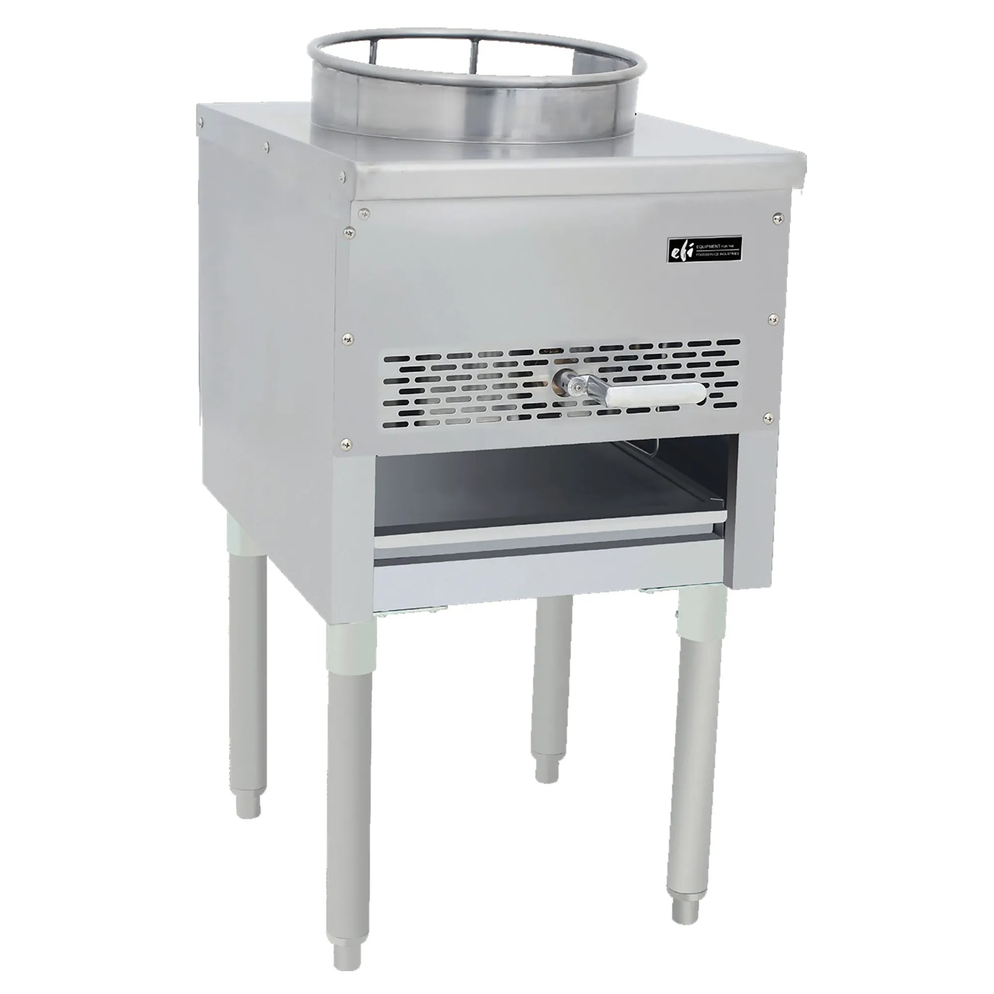 EFI RCTWR-13 Natural Gas/Propane Single 13" Wok Range-Phoenix Food Equipment