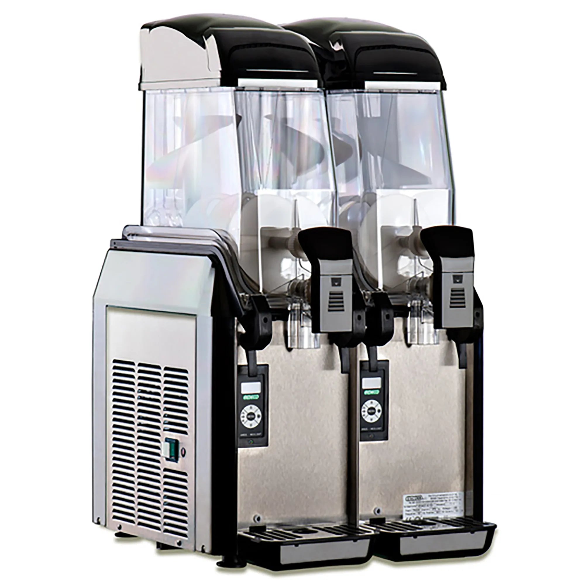 Elmeco FC2 GREEN Millenium Double 12L Container Slushie Machine