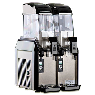 Elmeco FC2 GREEN Millenium Double 12L Container Slushie Machine-Phoenix Food Equipment