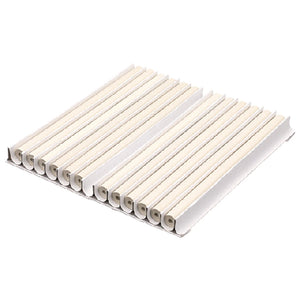 Emberglo 4576-20 ceramic rods for 31 and 41 Series broilers, pack of twelve 8.5 inch off-white rods in rows