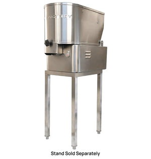 Fry Factory AFC-50 electric high volume french fry cutter in stainless steel, shown on a stand sold separately