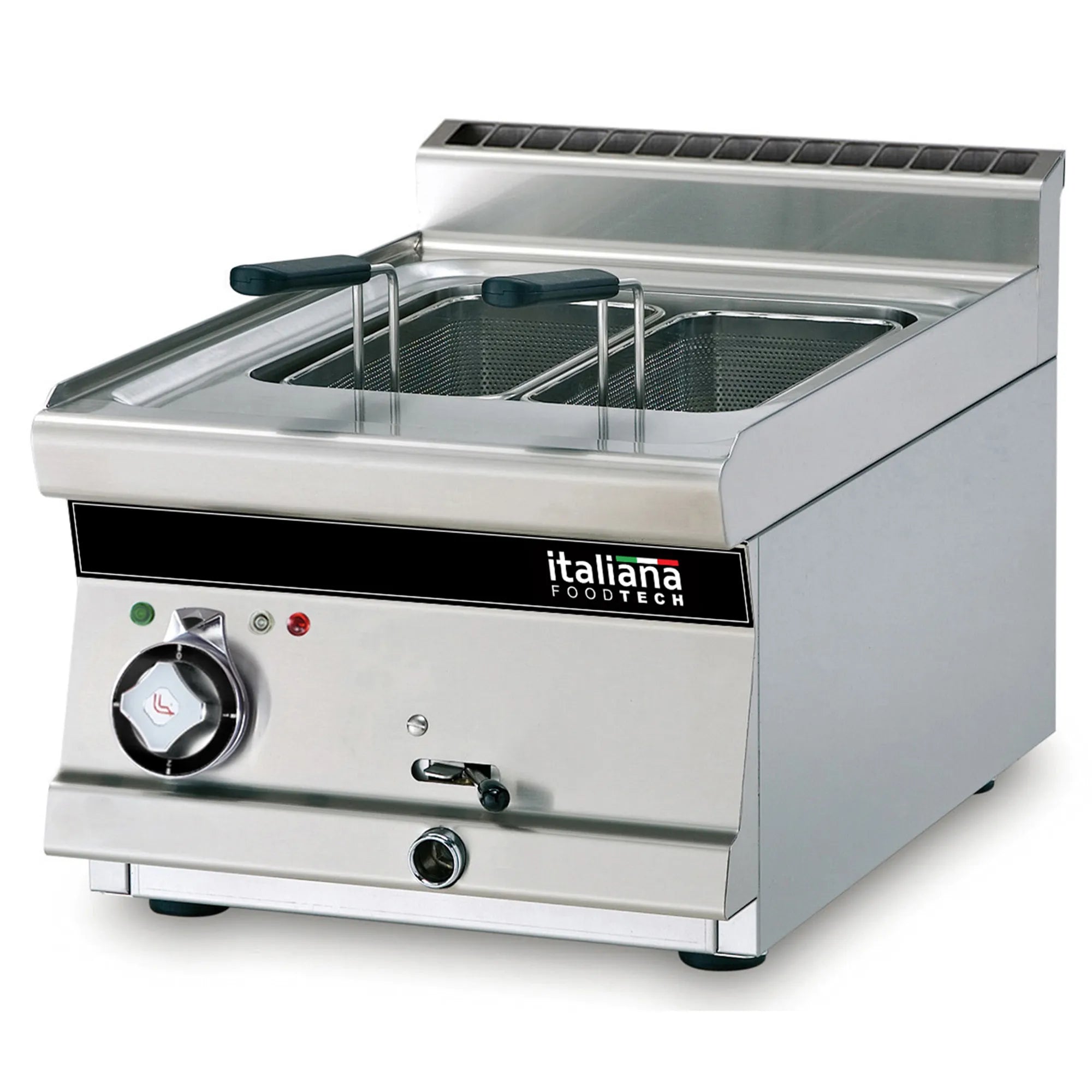 Italiana Food Tech E64M Countertop Electric Pasta Cooker - 230V-Phoenix Food Equipment