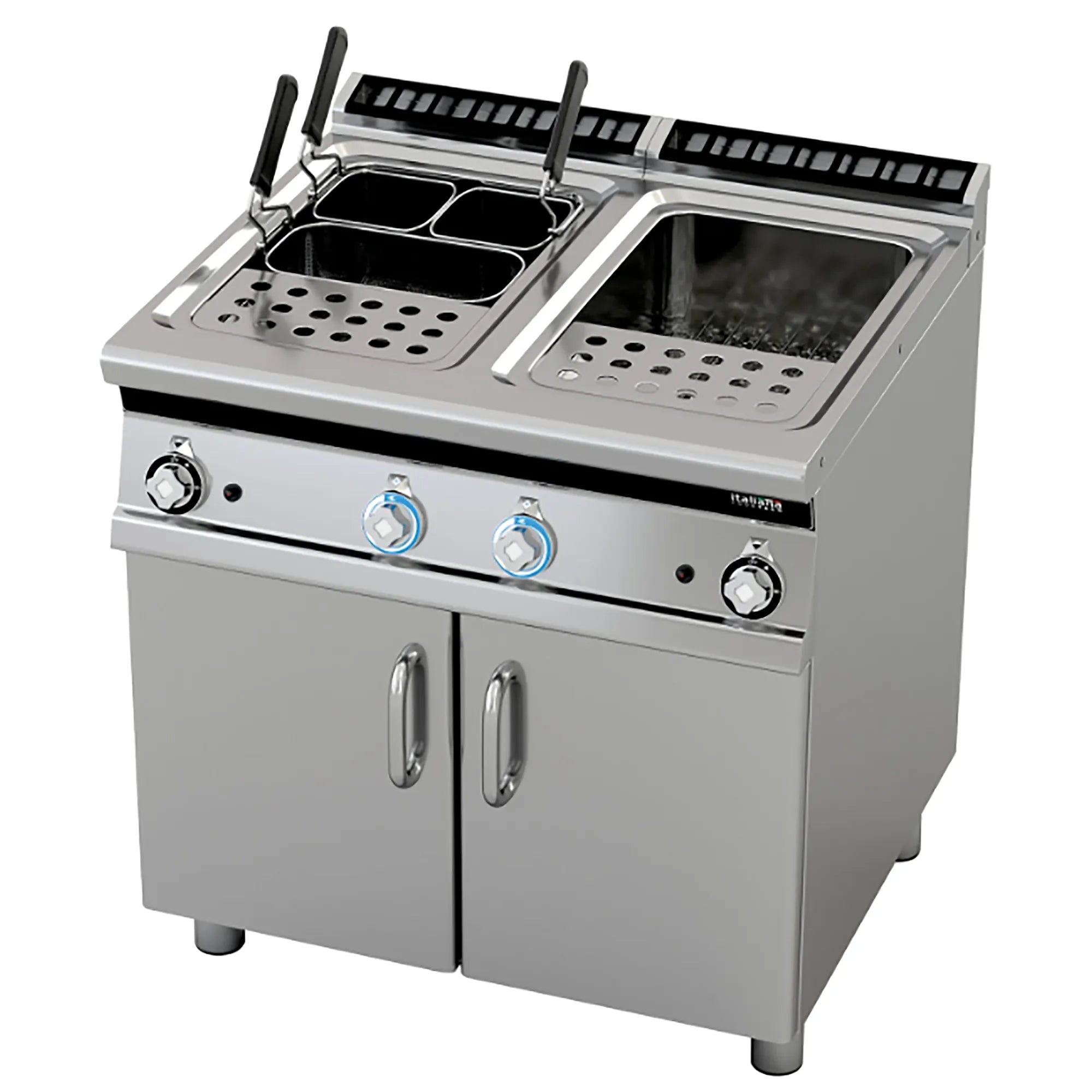 Italiana Food Tech G74 Gas Single Pasta Cooker - Various Configurations-Phoenix Food Equipment