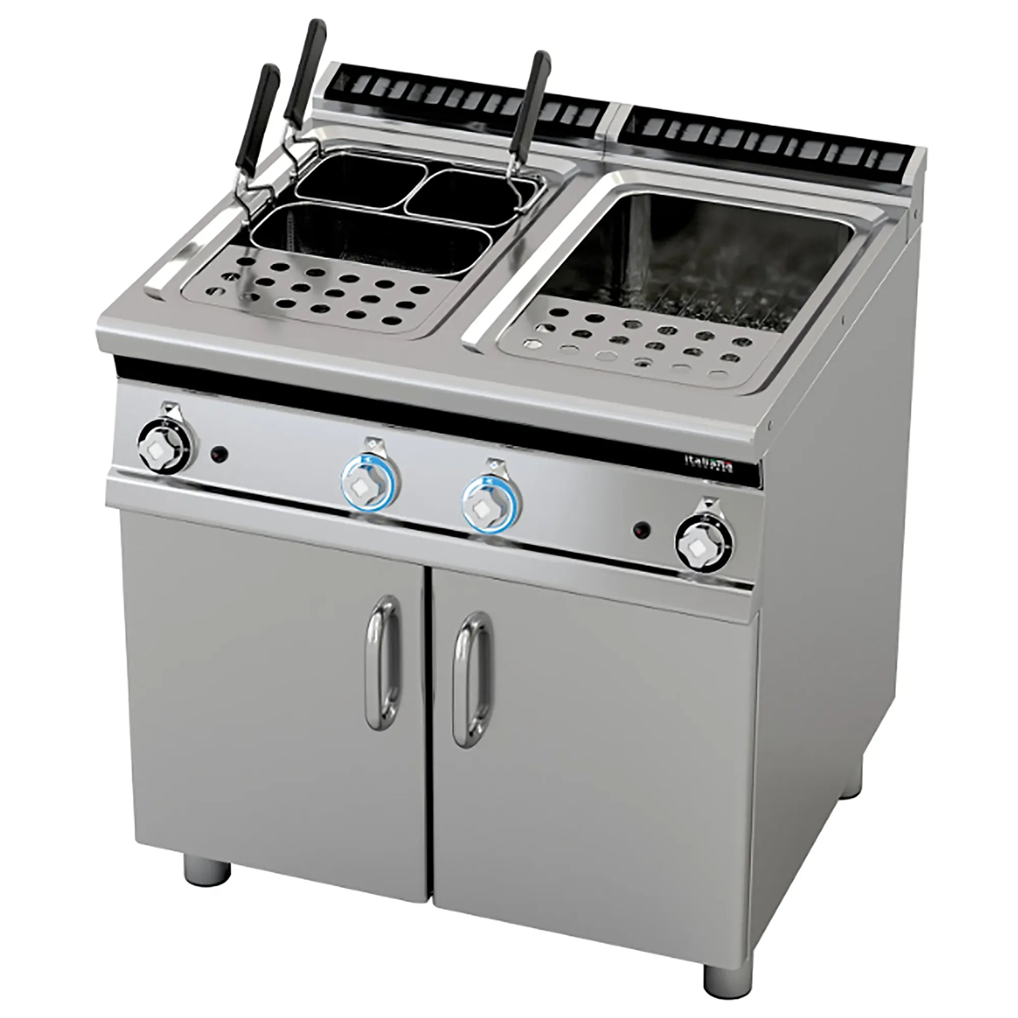 Italiana Food Tech G74 Gas Single Pasta Cooker - Various Configurations-Phoenix Food Equipment