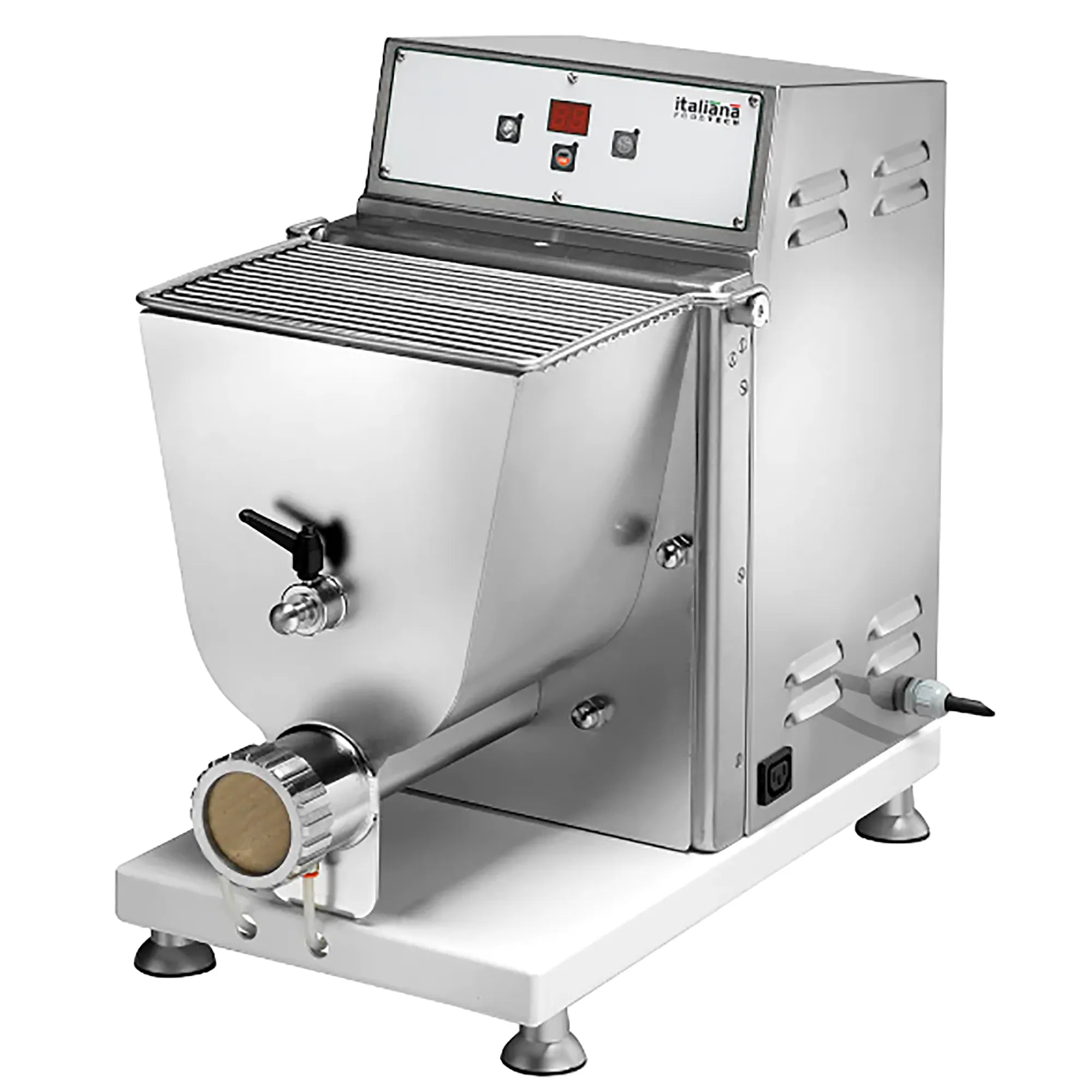 Italiana Food Tech IPE28 Countertop Pasta Extruder - 7.5 LBS Hopper Capacity-Phoenix Food Equipment