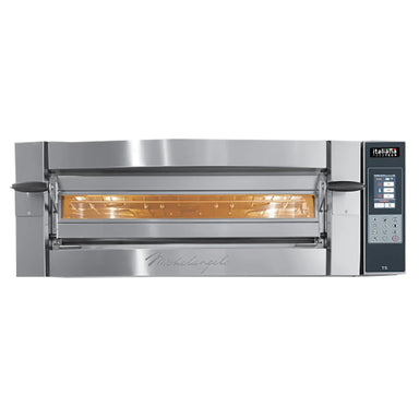 Italiana Food Tech ML435 Series Electric 28" Michelangelo Deck Pizza Oven - 208V, Single or Double Deck-Phoenix Food Equipment