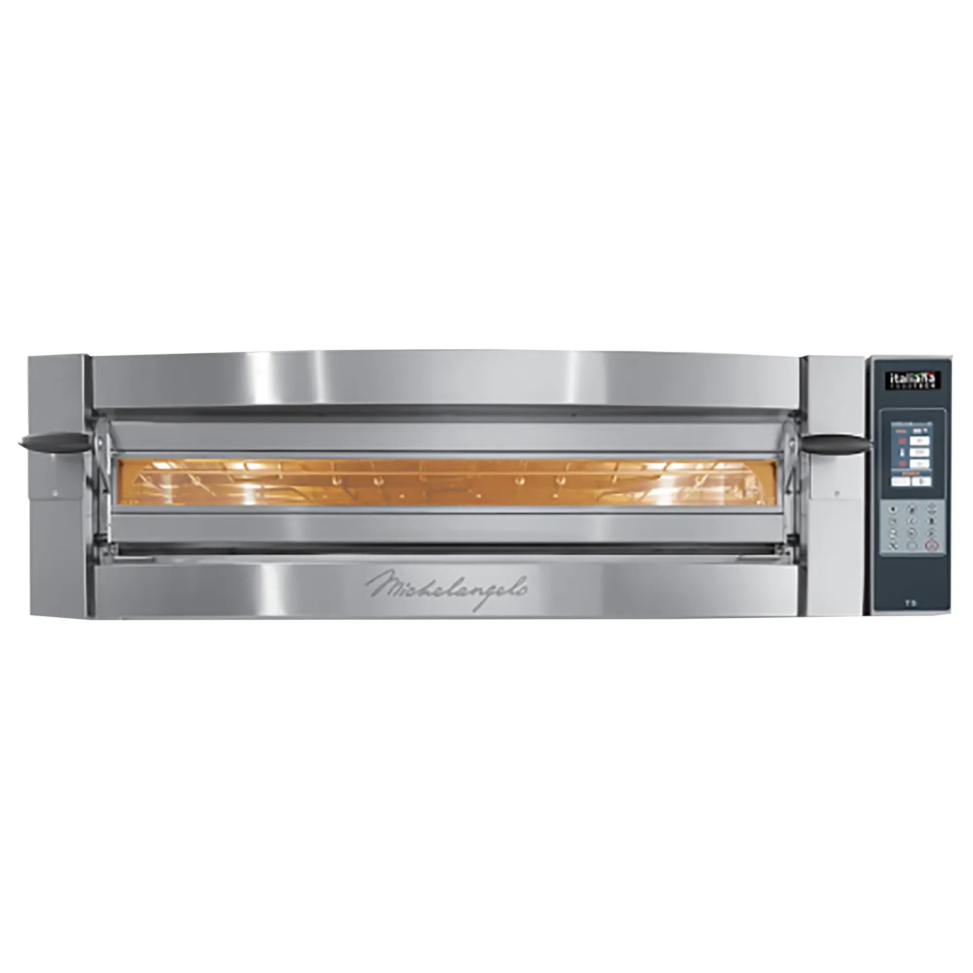 Italiana Food Tech ML935 Series Electric 42" Michelangelo Deck Pizza Oven - 208V, Single or Double Deck-Phoenix Food Equipment