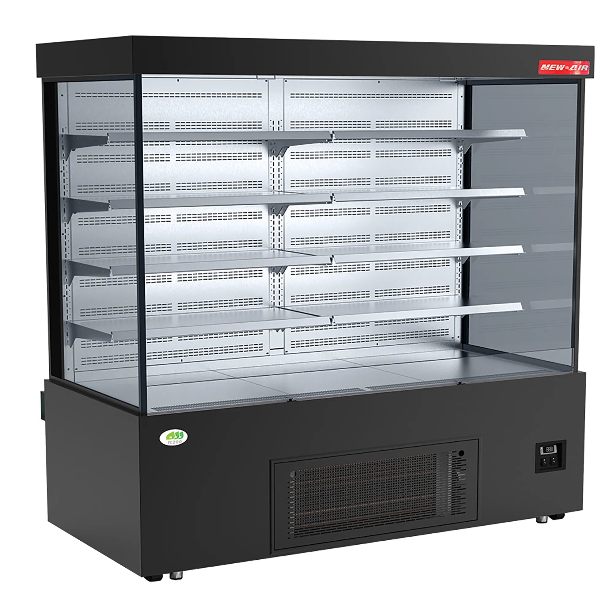 New Air NOM-71-S Open Air 71" Wide Refrigerator-Phoenix Food Equipment