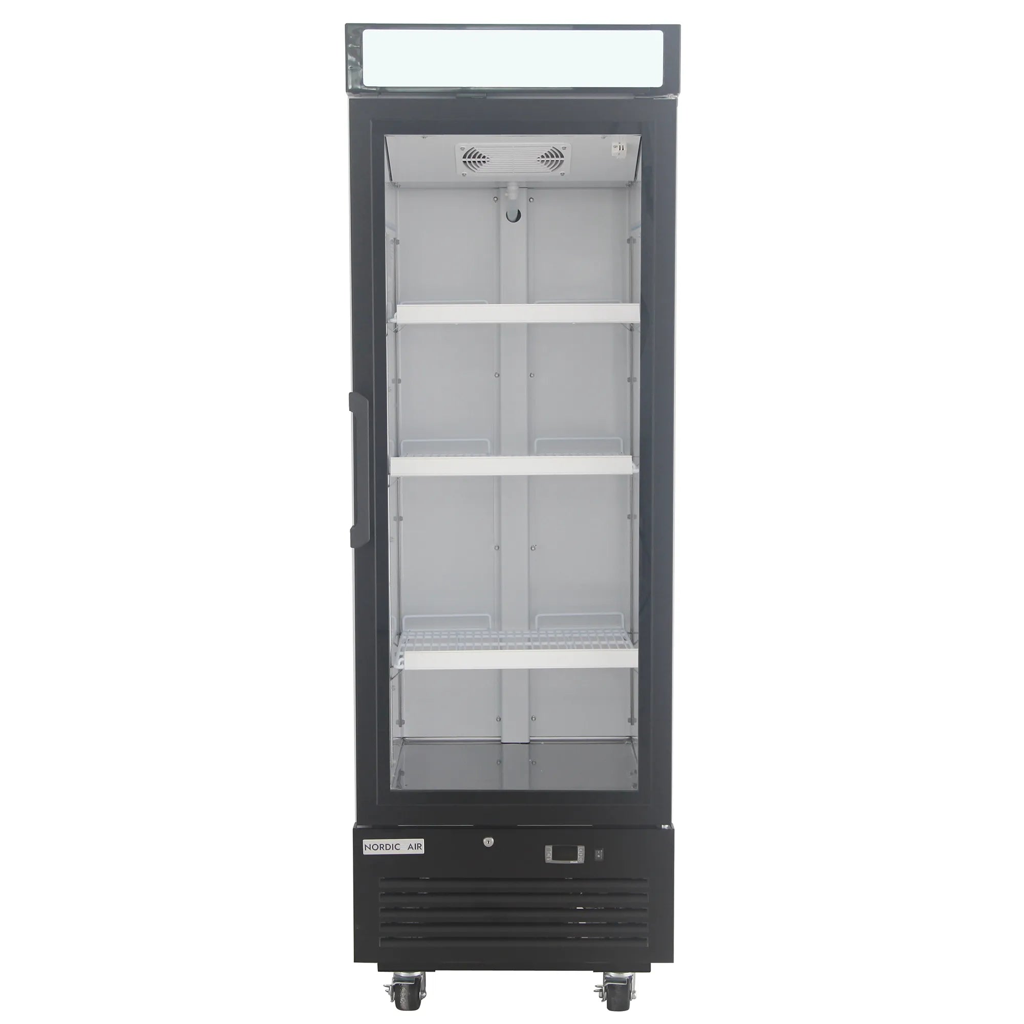 Nordic Air GRM-15C Single Door 25" Wide Glass Display Refrigerator-Phoenix Food Equipment