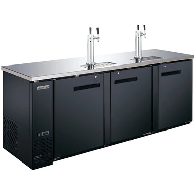 Nordic Air KGR-28-90 Triple Door 90" Wide Keg Beer Dispensing Cooler-Phoenix Food Equipment