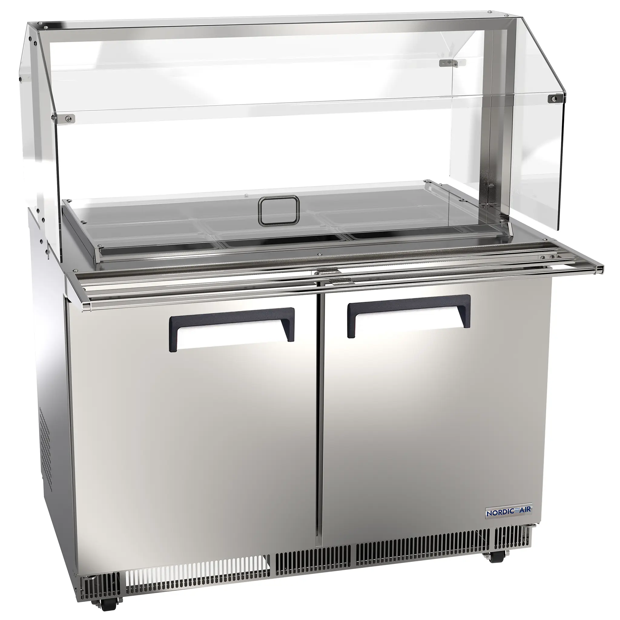 Nordic Air SBAR-48 Double Door 48" Salad Bar Refrigerator-Phoenix Food Equipment