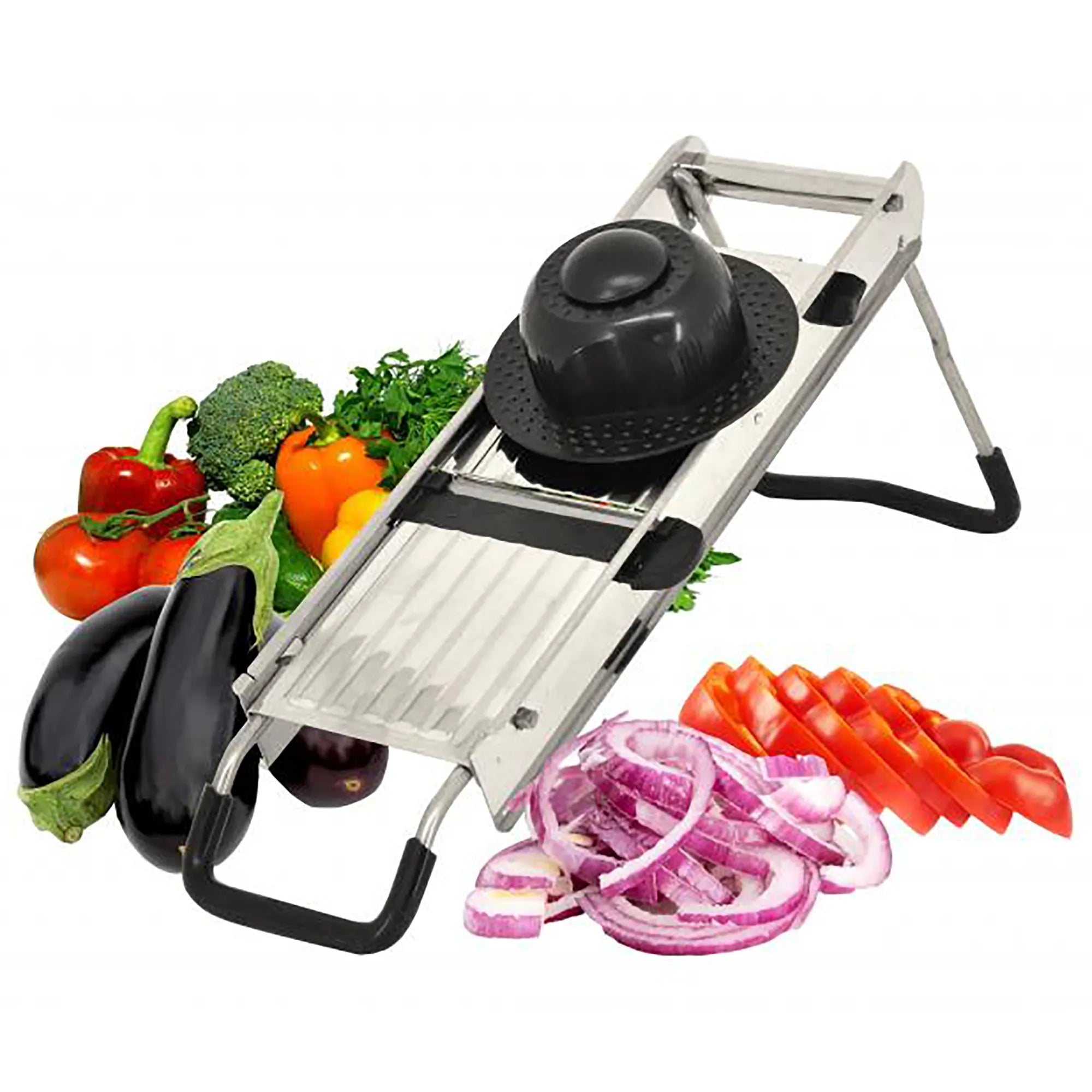 Omcan 13659 Mandoline Slicer Set With 5 Interchangeable Blades-Phoenix Food Equipment