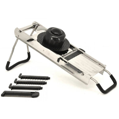 Omcan 13659 Mandoline Slicer Set With 5 Interchangeable Blades-Phoenix Food Equipment