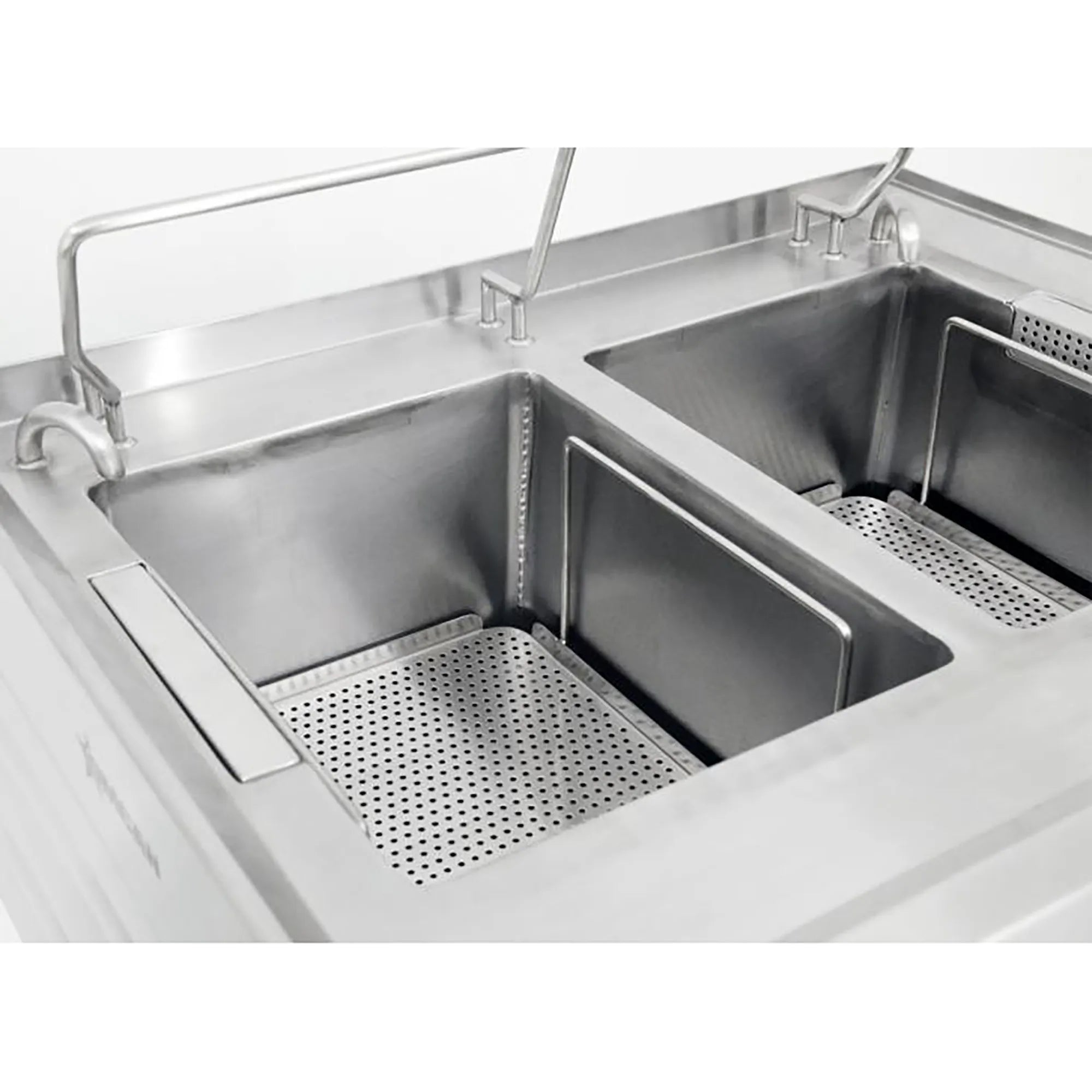 Omcan 41883 Double Countertop Electric Pasta Cooker - 240V-Phoenix Food Equipment