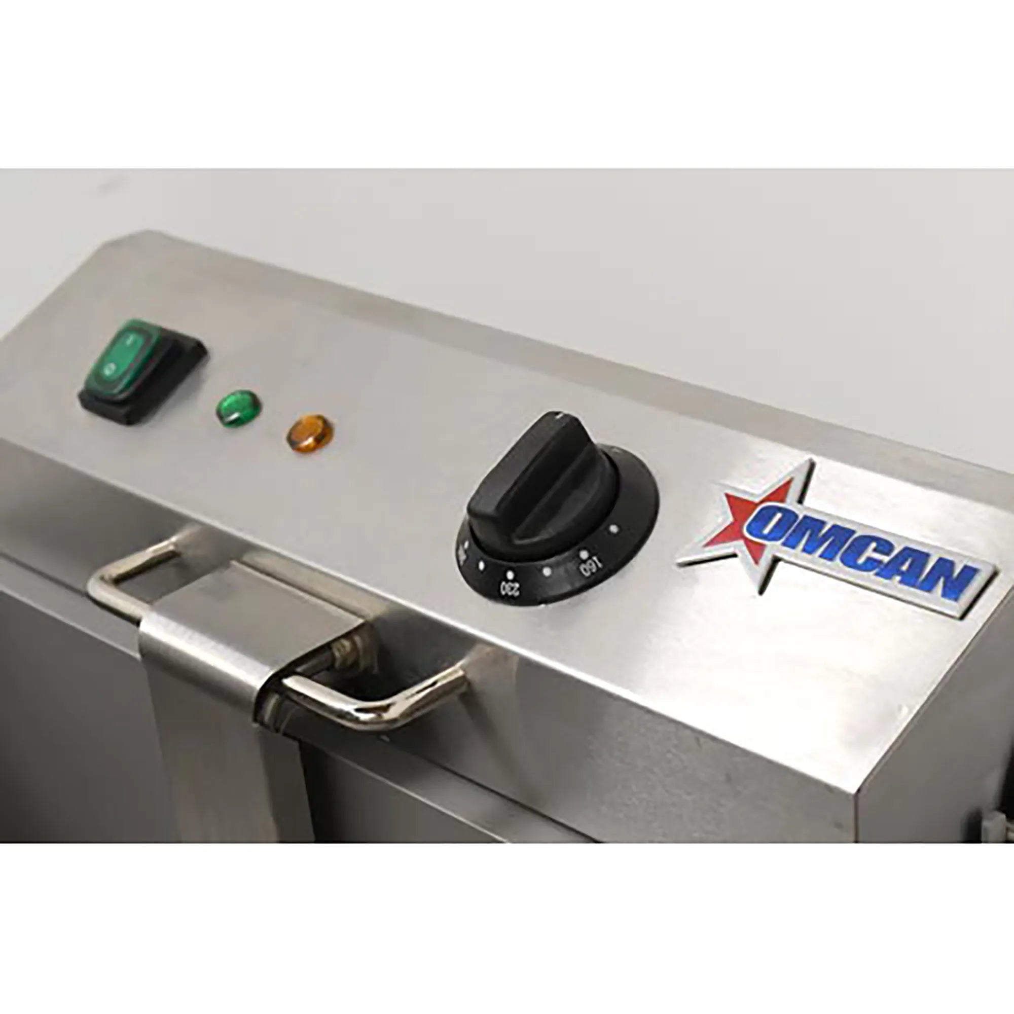 Omcan 44522 Electric Counter Top Single Donut Fryer - 120V, 25LB Capacity-Phoenix Food Equipment
