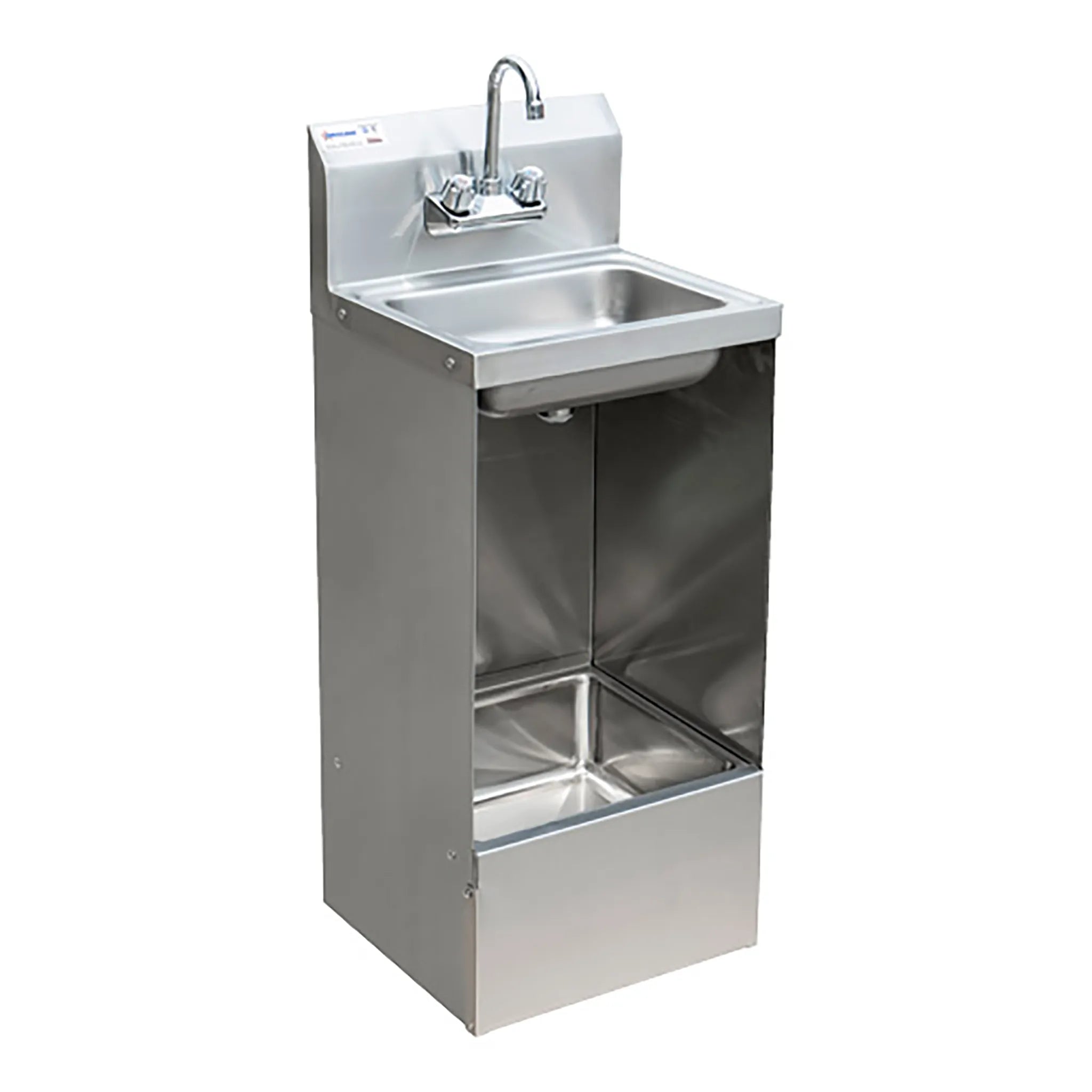 Omcan 47246 Combination Wall Mounted Hand Sink with Mop Sink