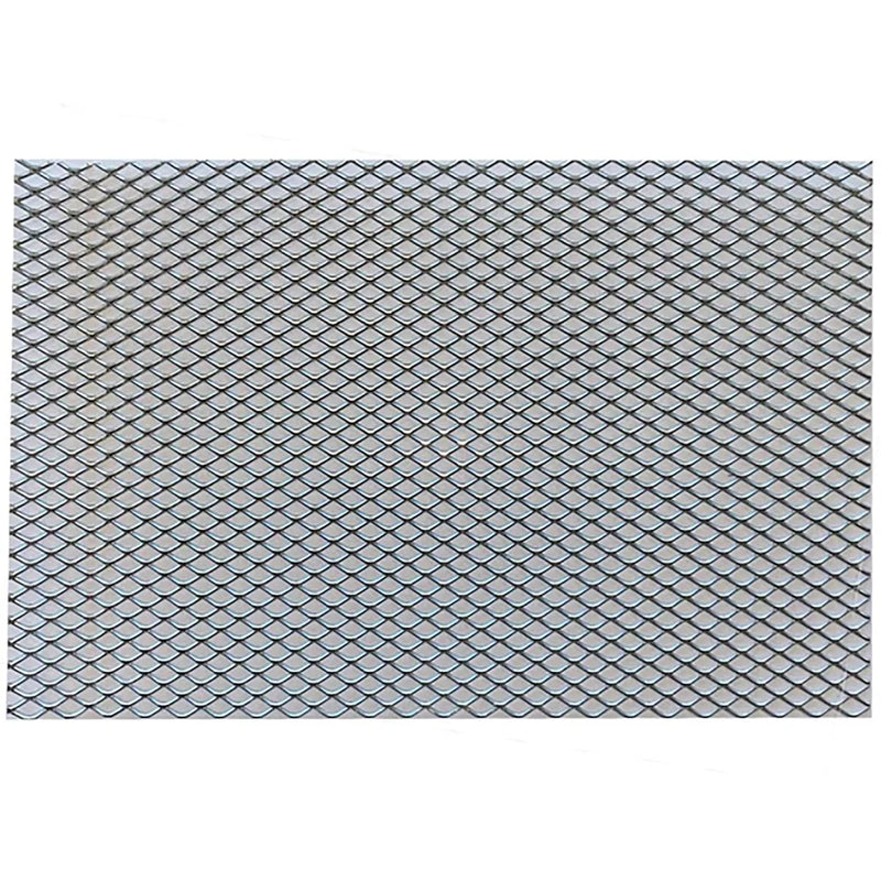 Potis GDS-GRAT combustion grate for shawarma broiler burners, rectangular expanded metal mesh screen, top view