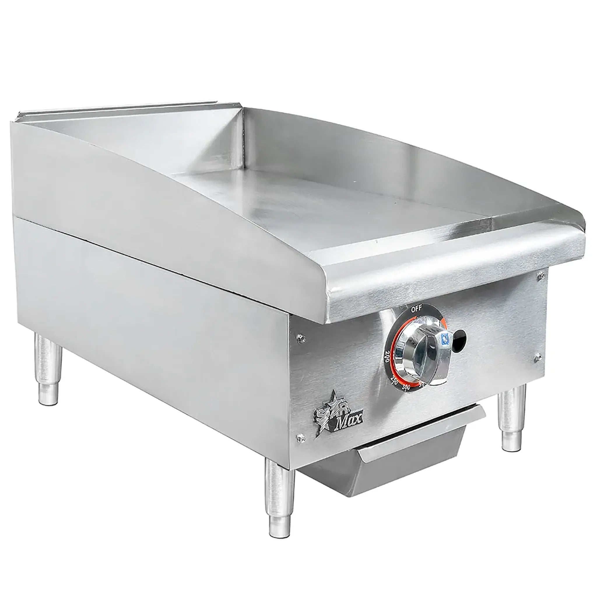 Star-Max 615TF Natural Gas/Propane 15" Thermostatic Griddle-Phoenix Food Equipment