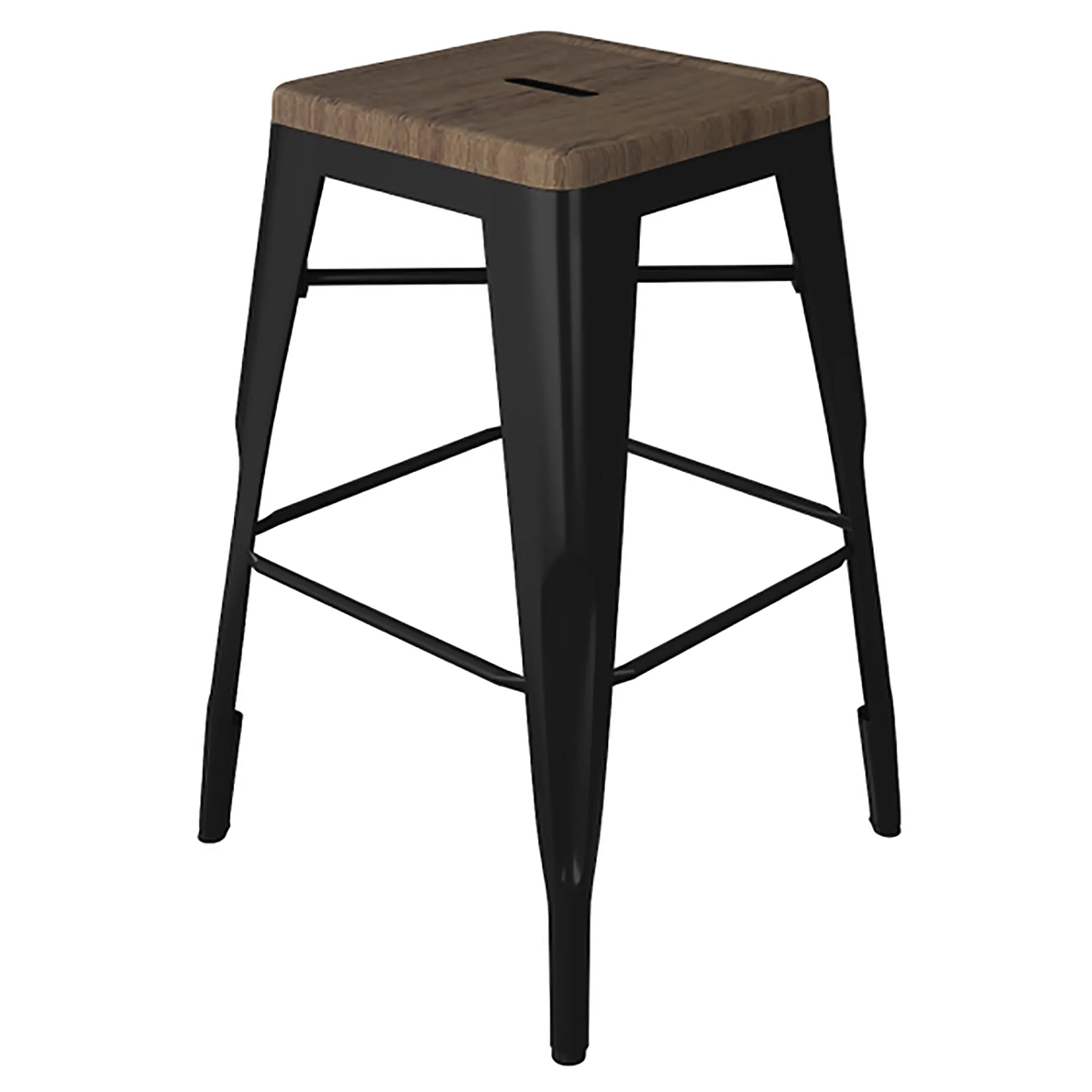 Tarrison Amelia Indoor Stackable Backless Stool - Various Options-Phoenix Food Equipment