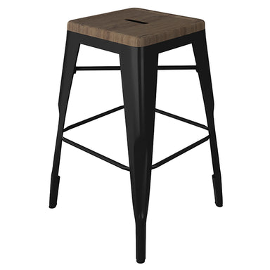 Tarrison Amelia Indoor Stackable Backless Stool - Various Options-Phoenix Food Equipment