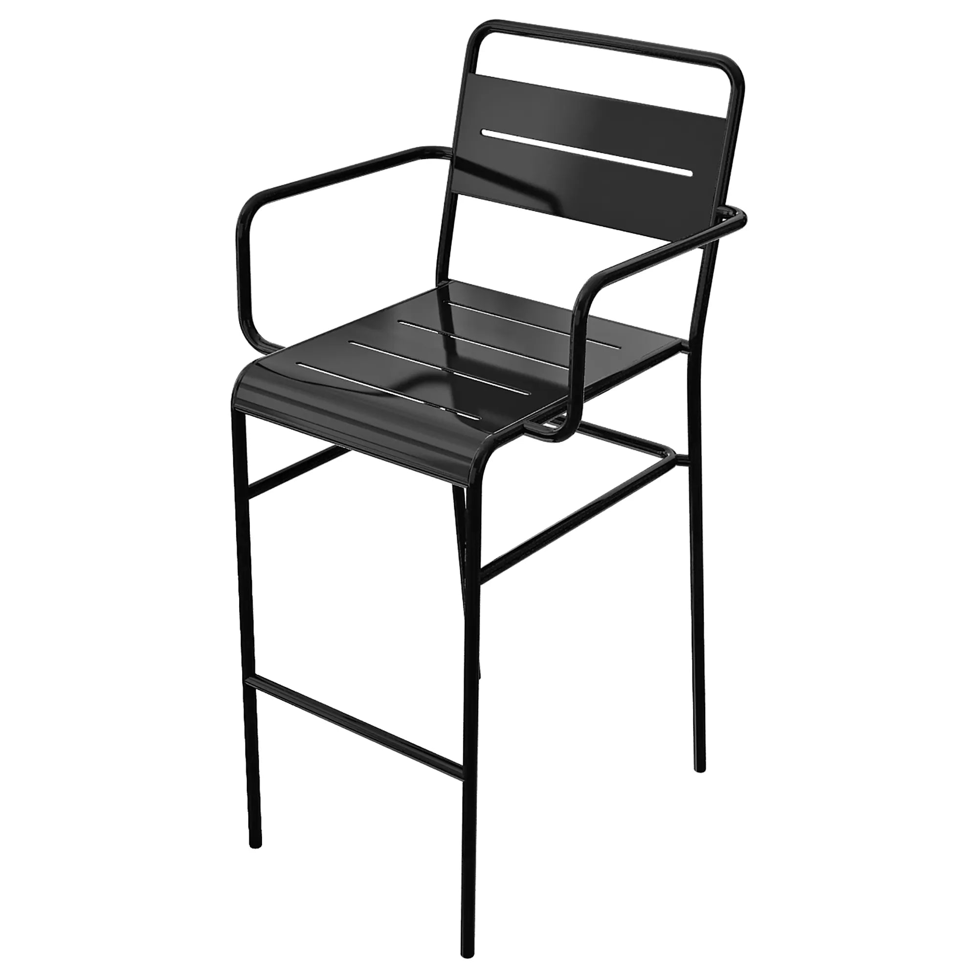Tarrison Garrett All Weather Stackable Aluminum Bar Stool - Various Options-Phoenix Food Equipment