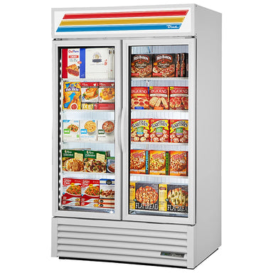 True GDM-43F-HC~TSL01 Double Door 47" Wide Display Freezer-Phoenix Food Equipment