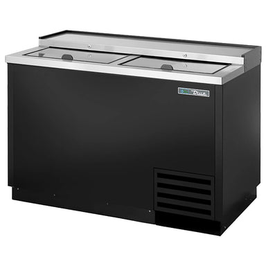 True TD-50-18 Series 50" Horizontal Bottle Cooler - Black or Stainless Steel Finish-Phoenix Food Equipment