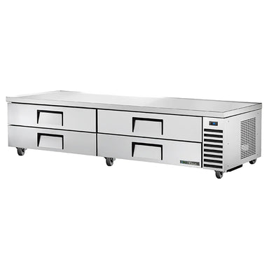 True TRCB-96-HC Refrigerated 96" Chef Base - Fits 4" Deep Pans-Phoenix Food Equipment